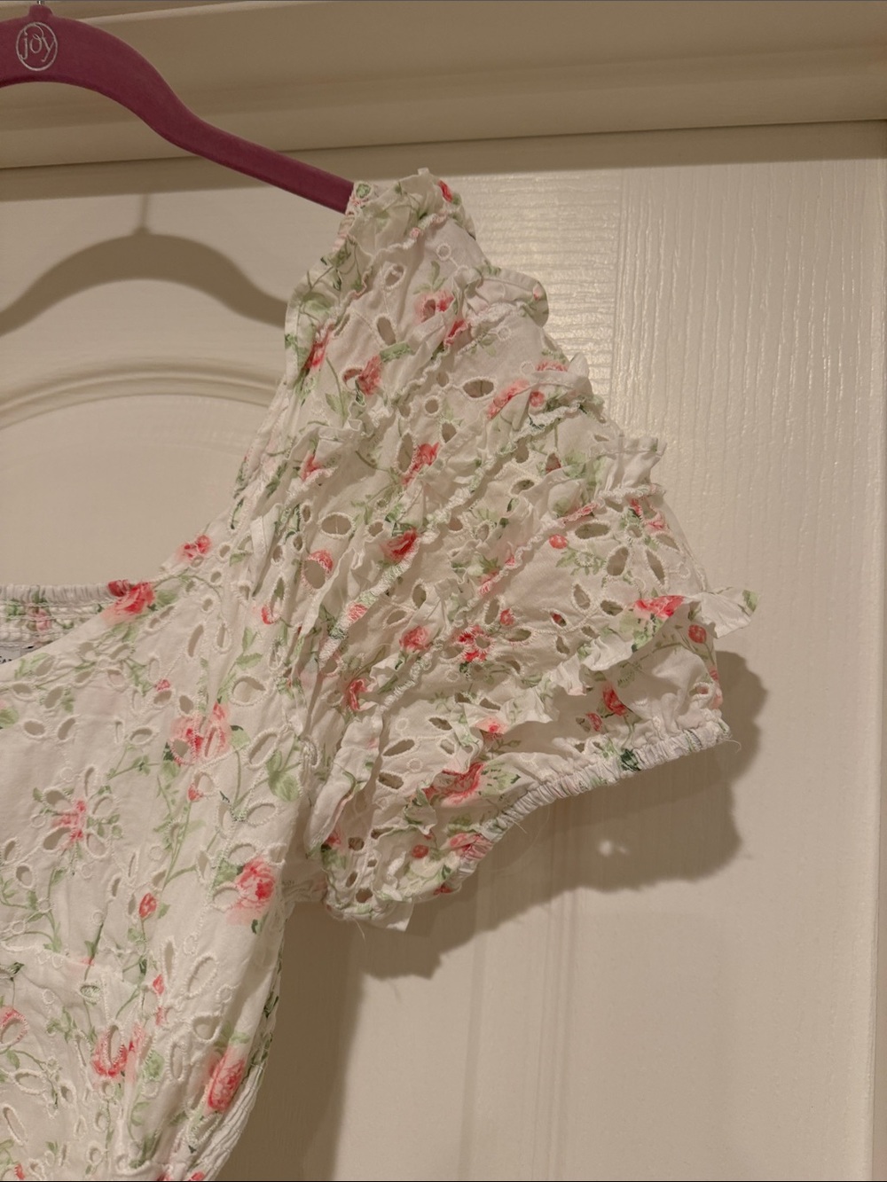 LoveShackFancy for Target Dress Clementine Ruffle Midi Eyelet
Dress Sz 12 - Picture 12 of 15